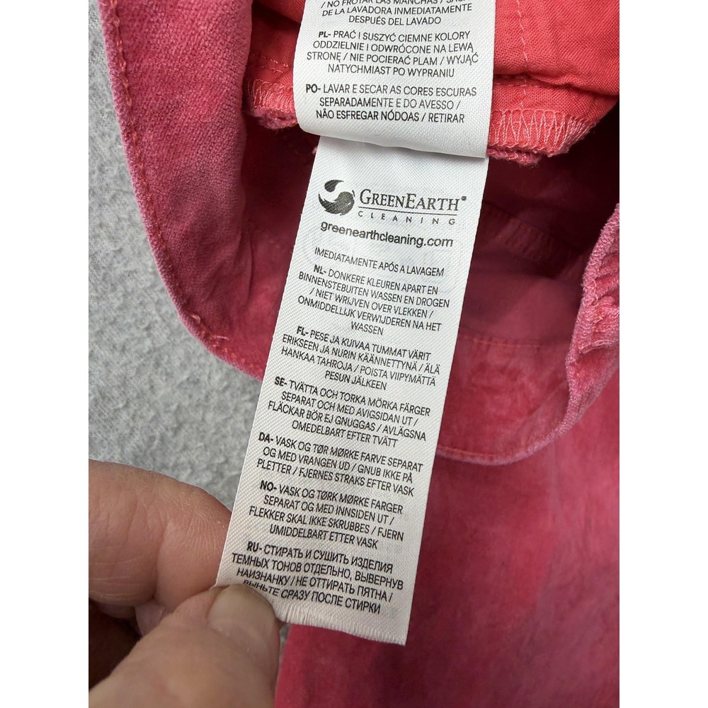 Boden Pants Jeans Womens 6 Regular Red Straight Leg 5-Pocket Stretch Cotton - Picture 10 of 12